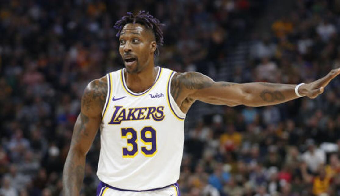  湖人浓眉哥攻防一体，统治禁区助队双杀掘金  