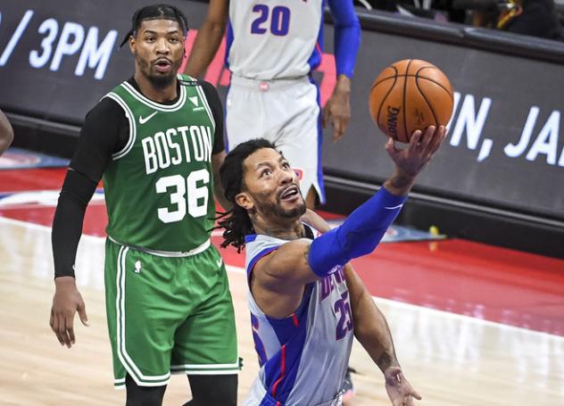  活塞格兰特爆发带队击败火箭结束十连败